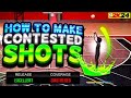 HOW TO MAKE EVERY CONTESTED SHOT IN NBA 2K24! BEST JUMPSHOT FOR EVERY HEIGHT + SECRET TIPS!