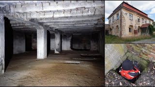Nacistická podzemní továrna a opuštěný zámeček! URBEX ► by Berny