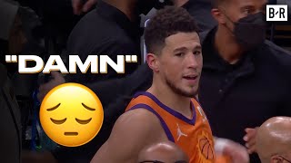 Watch Devin Booker's Reaction After Losing His First NBA Finals