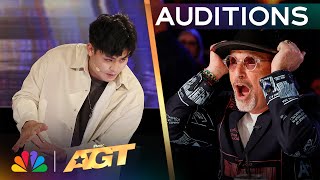 Sam Huang's Amazing Magic Has The Judges PANICKED! | Auditions | AGT 2024