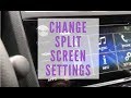 How To Change Split Screen Settings in 2018 Subaru Forester