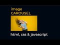 Image Carousel using html, css & javascript | csPoint web designing tutorials