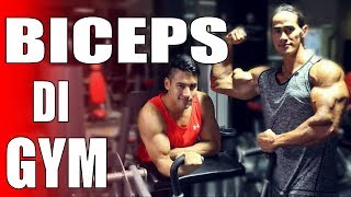 LATIHAN BICEPS DI GYM BERSAMA ADE RAI