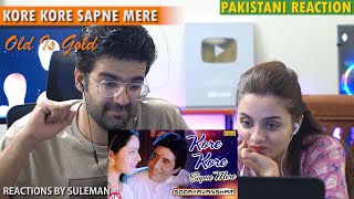 Pakistani Couple Reacts To Kore Kore Sapne Mere | Sooryavansham | Amitabh Bachchan , Kumar Sanu