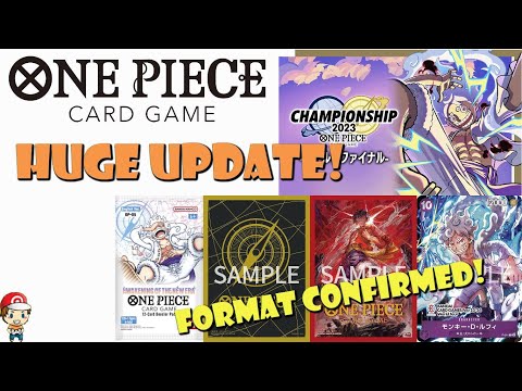 Big One Piece TCG World Championships Update! Format confirmed and Swag revealed! (One Piece TCG News)