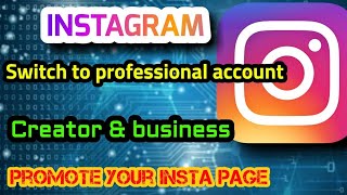 How to change professional account | INSTAGRAM | Creator & business | Tamil | switch insta pages |TW
