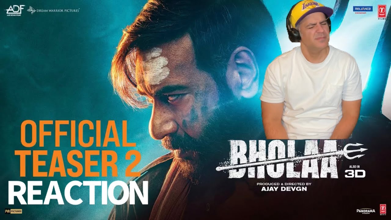 Bholaa Official Teaser 2 REACTION | Bholaa In 3D | Ajay Devgn | Tabu ...