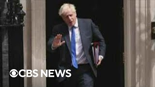 U.K. Prime Minister Boris Johnson facing intense pressure to resign