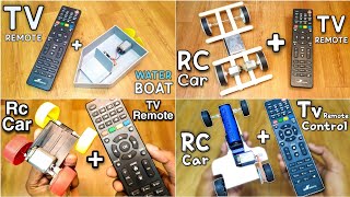 How To Make TV Remote Control Car at Home || TV Remote Control Car kaise banaye?