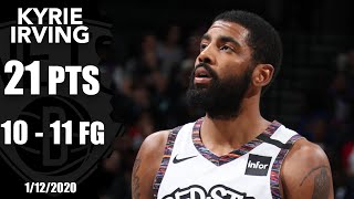 Kyrie Irving has nearly perfect return for Nets | 2019-20 NBA Highlights