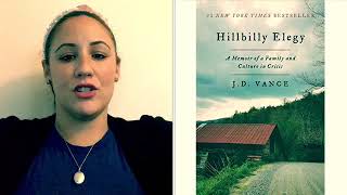 Book Talk: Hillbilly Elegy by J. D. Vance