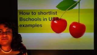 How to shortlist universities BSchools in USA to study abroad- Examples