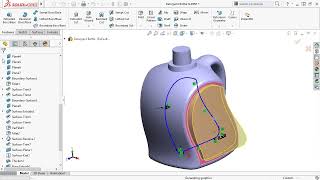 14- Creating the Label Insert - SOLIDWORKS Advanced Surface Modeling