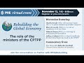 Rebuilding the Global Economy: Role of Leaders of CPTPP Member Countries