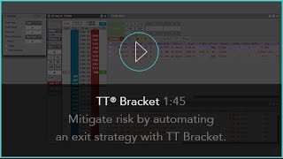 TT Bracket Orders on the TT® Futures Trading Platform