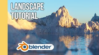 Blender Landscape Tutorial + Giveaway!