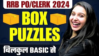 Box Puzzles | RRB PO/Clerk 2024 | Reasoning | Parul Gera | Puzzle Pro