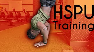 Handstand Push Up | Calisthenics Training Vlog