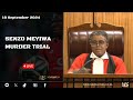 Senzo Meyiwa Murder Trial | 10 September 2024