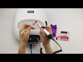 New 140W 3-IN-1Nail Dust Vacuum Cleaner & Electric Nail Drill &UV LED Nail Lamp