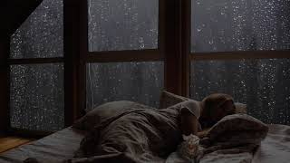 빗소리 🌧️ 창밖의 폭우 속에 누워서 😴 저기 폭풍우가 당신을 잠들게 할 것입니다
