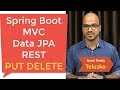 Spring Boot | MVC | REST PUT DELETE Example Part 9