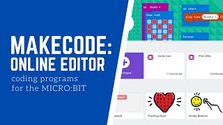 Makecode Online Editor - Tutorial
