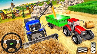 Real Tractor Farming Simulator 2022 - Harvester Tractor Driving - Android Gameplay