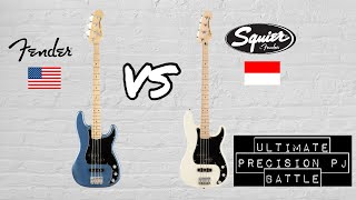 Fender Precision American Performer  vs Squier Precision Affinity 2021- Ultimate P Bass comparison