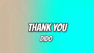 Dido - Thank You (Lyrics)1
