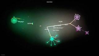 Visualization of the Clojure git tree
