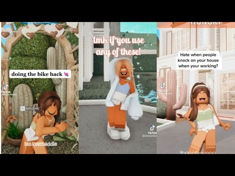 Bloxburg Tiktok Hacks - YouTube