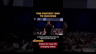 THE QUICKEST PATH TO SUCCESS - Tony Robbins Personal Growth #Shorts