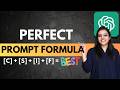 The Perfect ChatGPT Prompt Formula | ChatGPT Prompts Guide in Hindi | Ritika AI