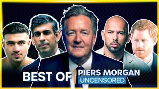Piers Morgan takes on Rishi Sunak, Andrew Tate, Prince Harry and Tommy Fury