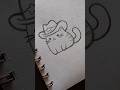 Easy Things to Draw When Bored ✍️ - Part 15 #drawing #cat #cute #art #howtodraw #easydrawing #sketch