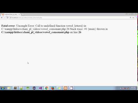 PHP - Count the numbers of vowels and consonants in a string PHP - Count the numbers of vowels and consonants in a string