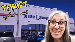 What I Found at Deseret Industries Will Surprise You! Thrift With Me!