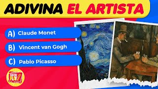 ¿Eres un Experto en Arte? ¡Adivina al Artista por la Pintura! 🖌️