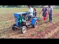 Homemade mini tractor Direct demo from direct peanut farm