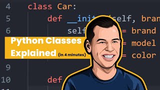 Python Classes EXPLAINED IN 4 MINUTES (it's easy)