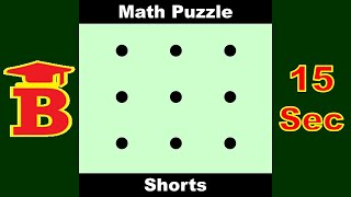 9 Dots 4 Lines Puzzle