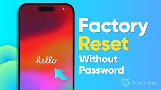 [2024] How to Factory Reset Your iPhone without Password✔️ | iOS 15/16/17 | 3 Ways