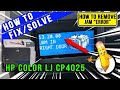 How to Fix /Remove the JAM ERROR 13.20.00 | COLOR PRINTER CP4025💯