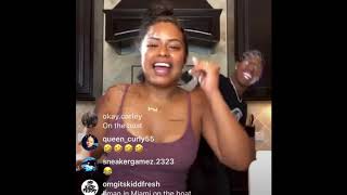 Carmen And Corey On Instagram Live