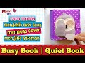 Quiet Book | Cara Membuat Busy Book dari Kain Flanel dan Cara Mudah Menjilid Halamannya