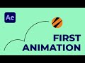 BOUNCING BALL - My First Ever After Effects Animation