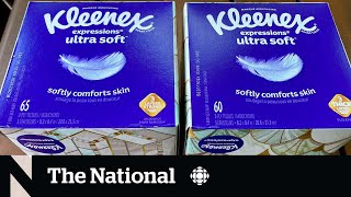 Kleenex facial tissue to be wiped from Canadian stores