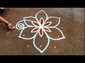 Chithirai madham flowers kolam|Tamil puthandu kolam|5*3 dots Begginers muggulu|Super rangoli