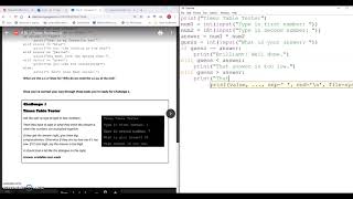 Year 9 Python Challenge 1